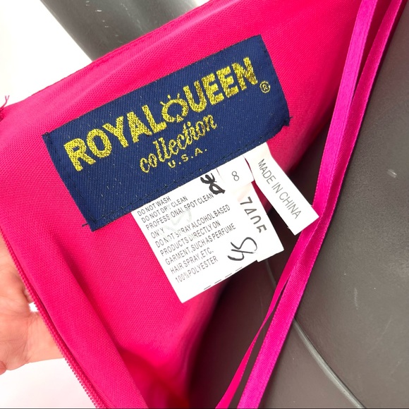 🚫SOLD! NWOT |•ROYAL QUEEN COLLECTIONS•| AMAZING Rhinestone Pageant/Prom/Formal - Picture 12 of 16